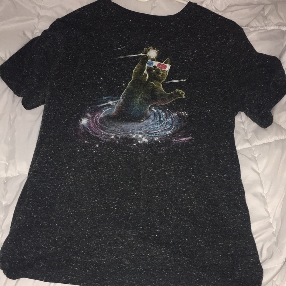 Cat galaxy shirt